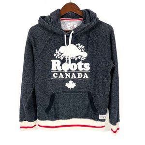 Roots Cabin Beaver Logo Hoodie